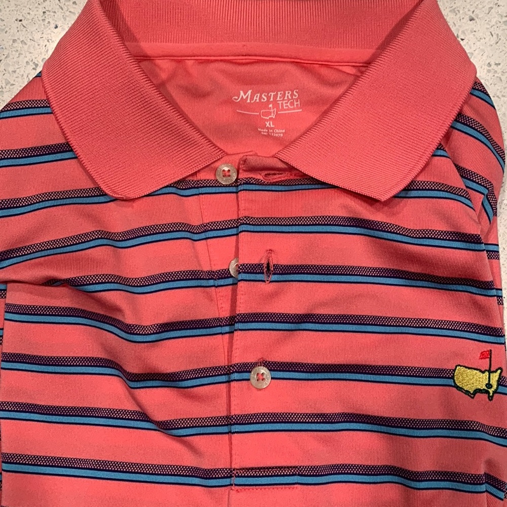 Masters short sleeve polo. Size: XL